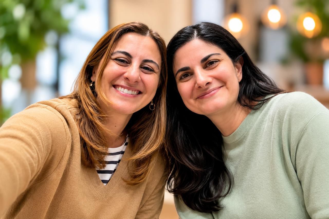 nathalie and Cherine